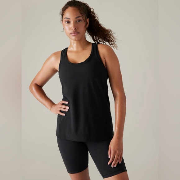 Athleta Ultimate SCOOP Train Tank Black  Size 3X Racer Back NWT - Picture 1 of 9